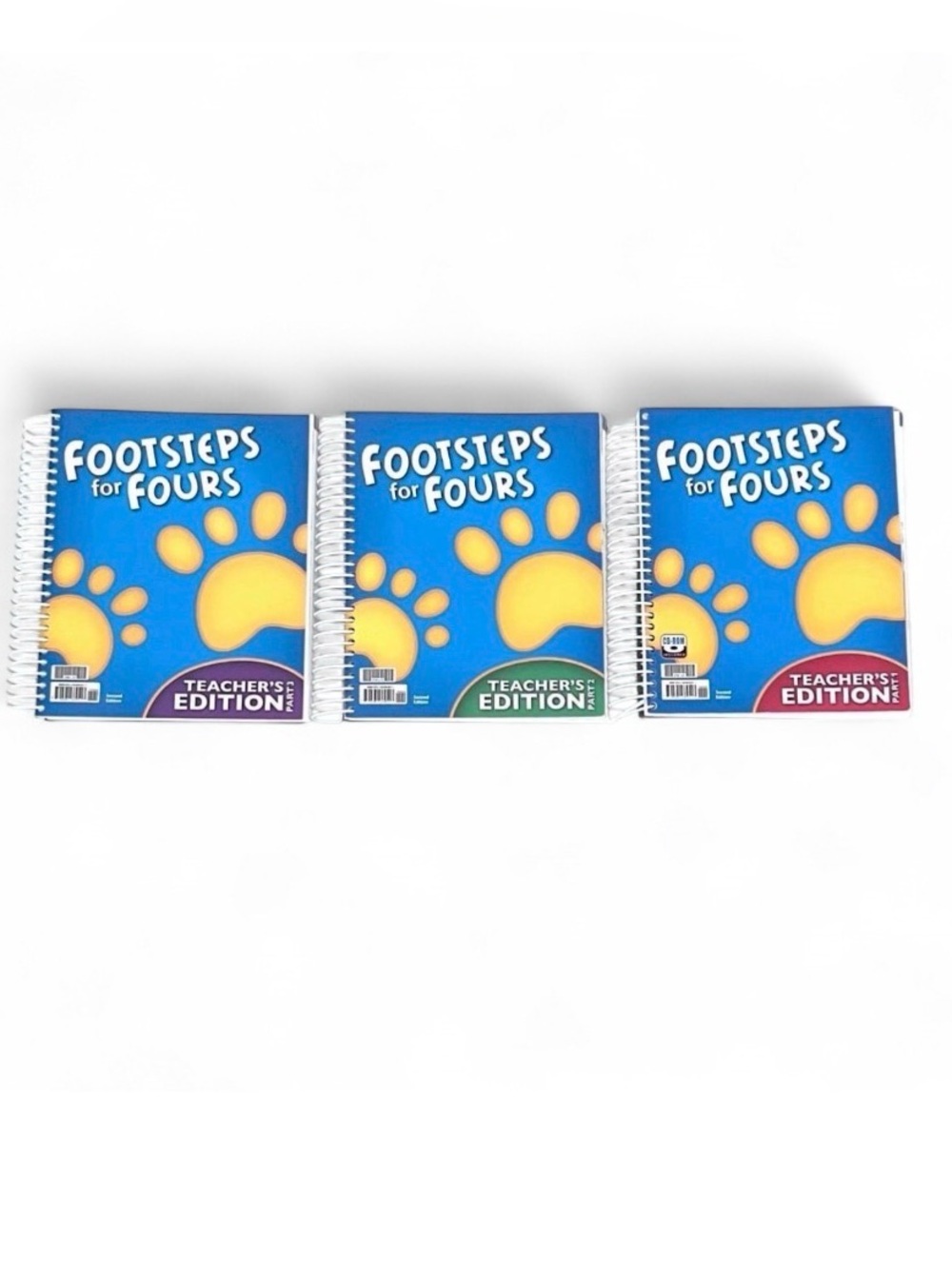 BJU Footsteps for Fours K4 Teachers Edition